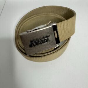 Dickies Canvas Silver Box Buckle Belt - Men's Size 40-46